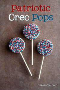 Makoodle - Patriotic Oreo Pops