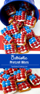 Patriotic Pretzel Bites by Two Sisters Crafting