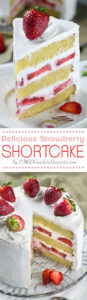 Strawberry Shortcake Cake by OMG Chocolate Desserts