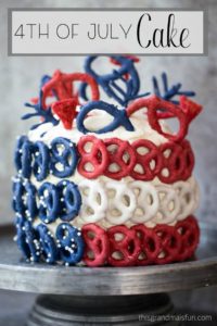 4th of July Cake by This Grandma is Fun