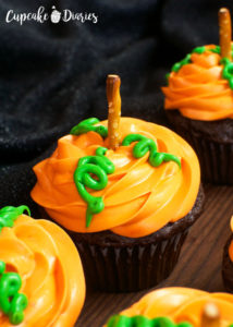 Pumpkin Patch Cupcakes by Cupcake Diaries