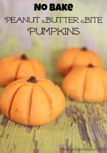 Peanut Butter Pumpkin Bites by Not Quite Susie Homemaker