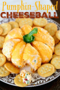 Pumpkin Cheese Ball by The Country Cook